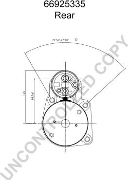 Prestolite Electric 66925335 - Başlanğıc furqanavto.az