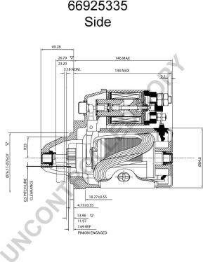 Prestolite Electric 66925335 - Başlanğıc furqanavto.az