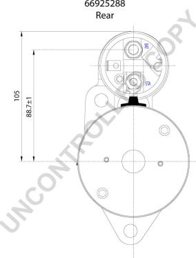 Prestolite Electric 66925288 - Başlanğıc furqanavto.az