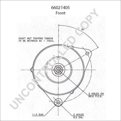 Prestolite Electric 66021405 - Alternator furqanavto.az