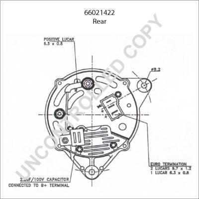 Prestolite Electric 66021422 - Alternator furqanavto.az