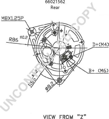 Prestolite Electric 66021562 - Alternator furqanavto.az