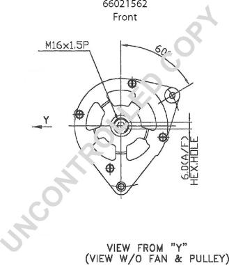 Prestolite Electric 66021562 - Alternator furqanavto.az