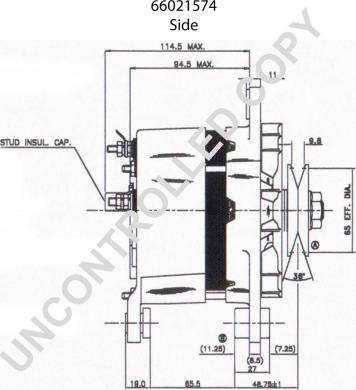 Prestolite Electric 66021574 - Alternator furqanavto.az