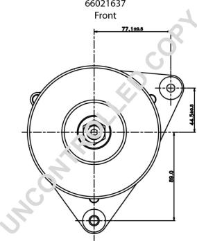 Prestolite Electric 66021637 - Alternator furqanavto.az