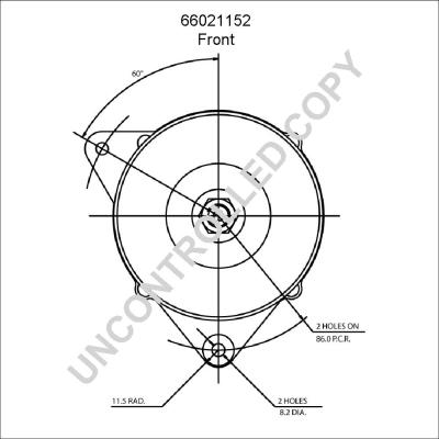 Prestolite Electric 66021152 - Alternator furqanavto.az