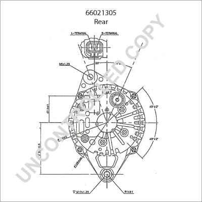 Prestolite Electric 66021305 - Alternator furqanavto.az