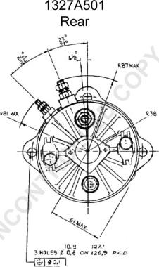 Prestolite Electric 1327A081 - Başlanğıc furqanavto.az