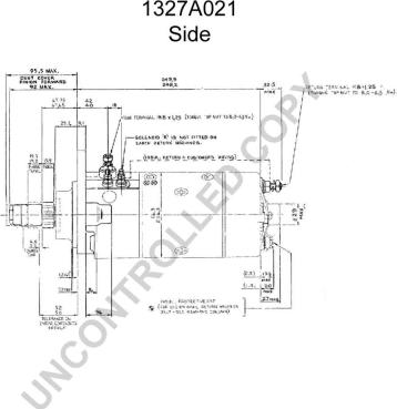 Prestolite Electric 1327A021 - Başlanğıc furqanavto.az