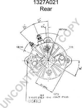 Prestolite Electric 1327A021 - Başlanğıc furqanavto.az