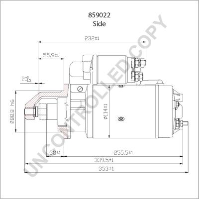 Prestolite Electric 859022 - Başlanğıc furqanavto.az