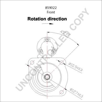 Prestolite Electric 859022 - Başlanğıc furqanavto.az