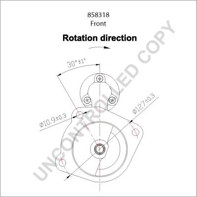 Prestolite Electric 858318 - Başlanğıc furqanavto.az