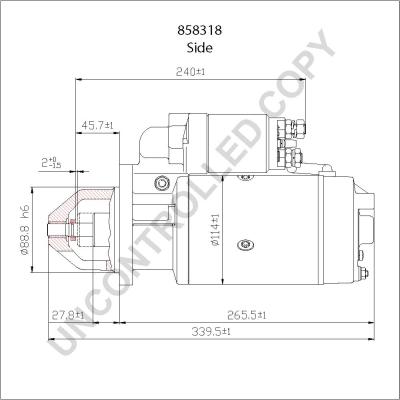 Prestolite Electric 858318 - Başlanğıc furqanavto.az