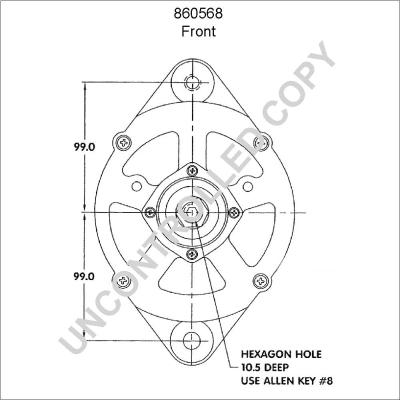 Prestolite Electric 860568 - Alternator furqanavto.az