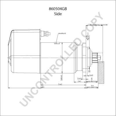 Prestolite Electric 860504GB - Başlanğıc furqanavto.az