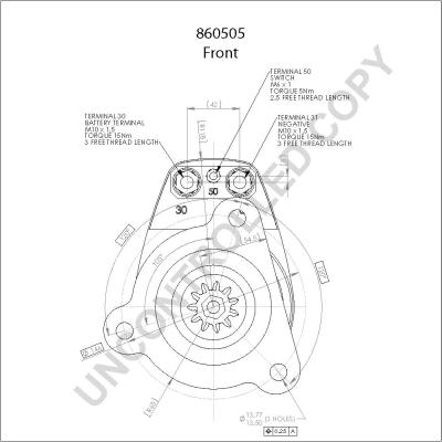 Prestolite Electric 860505GB - Başlanğıc furqanavto.az