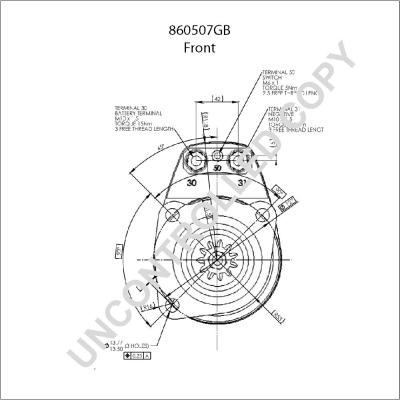 Prestolite Electric 860507GB - Başlanğıc furqanavto.az