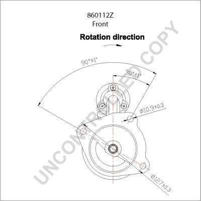 Prestolite Electric 860112Z - Başlanğıc furqanavto.az