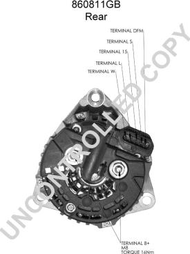 Prestolite Electric 860811GB - Alternator furqanavto.az