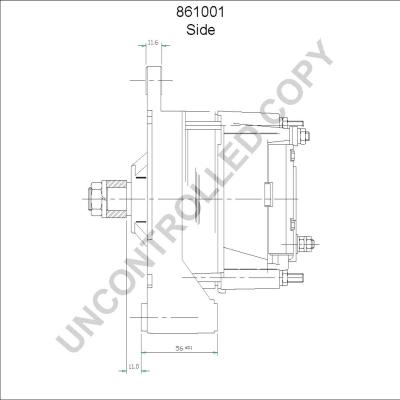 Prestolite Electric 861001 - Alternator furqanavto.az