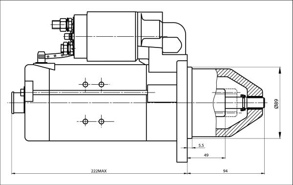 Prestolite Electric 861036 - Başlanğıc furqanavto.az