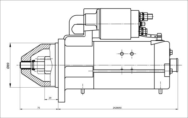 Prestolite Electric 861037 - Başlanğıc furqanavto.az