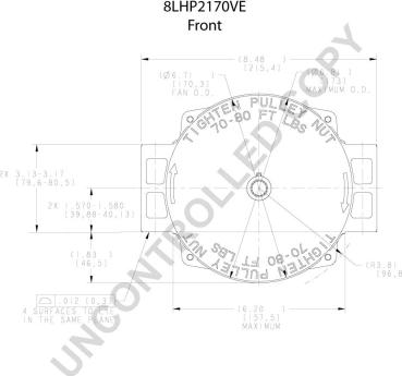 Prestolite Electric 8LHP2170VE - Alternator furqanavto.az