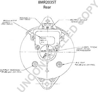 Prestolite Electric 8MR2035T - Alternator furqanavto.az