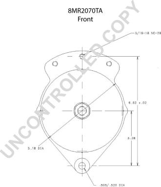 Prestolite Electric 8MR2070TA - Alternator furqanavto.az