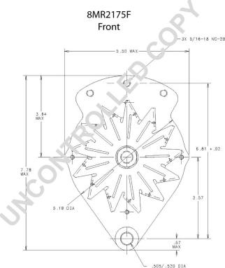 Prestolite Electric 8MR2175F - Alternator furqanavto.az