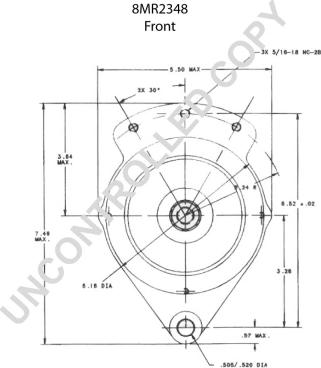 Prestolite Electric 8MR2348 - Alternator furqanavto.az