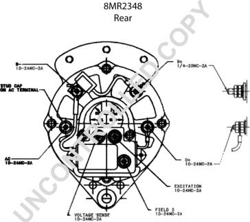 Prestolite Electric 8MR2348 - Alternator furqanavto.az