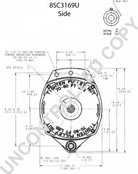 Prestolite Electric 8SC3169U - Alternator furqanavto.az