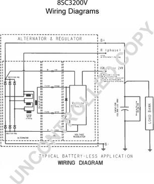 Prestolite Electric 8SC3200V - Alternator furqanavto.az