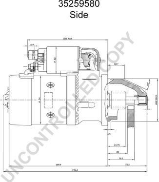 Prestolite Electric 35259580 - Başlanğıc furqanavto.az