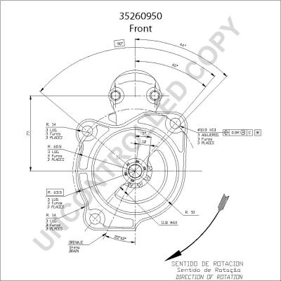 Prestolite Electric 35260950 - Başlanğıc furqanavto.az