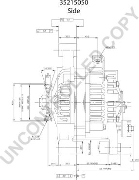 Prestolite Electric 35215050 - Alternator furqanavto.az