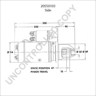 Prestolite Electric 20550103 - Başlanğıc furqanavto.az