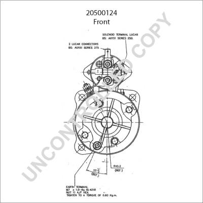 Prestolite Electric 20500124 - Başlanğıc furqanavto.az