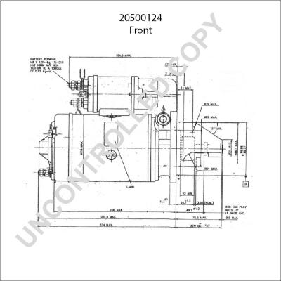 Prestolite Electric 20500124 - Başlanğıc furqanavto.az