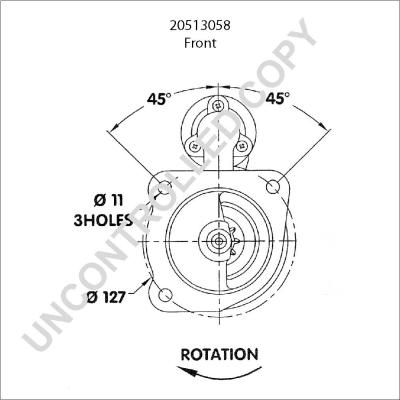 Prestolite Electric 20513058 - Başlanğıc furqanavto.az