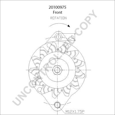 Prestolite Electric 20100975 - Alternator furqanavto.az