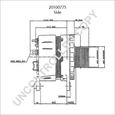 Prestolite Electric 20100775 - Alternator furqanavto.az