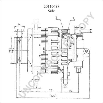 Prestolite Electric 20110487 - Alternator furqanavto.az