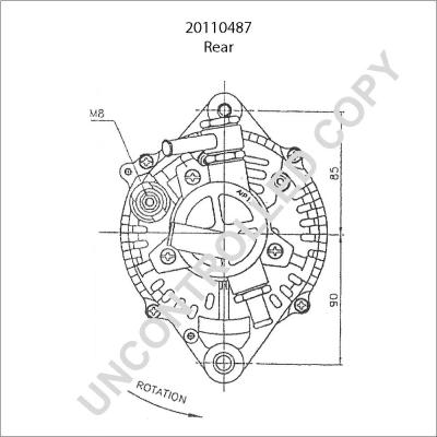 Prestolite Electric 20110487 - Alternator furqanavto.az