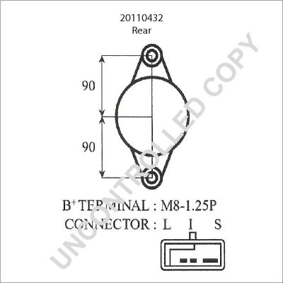 Prestolite Electric 20110432 - Alternator furqanavto.az