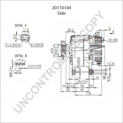 Prestolite Electric 20110144 - Alternator furqanavto.az