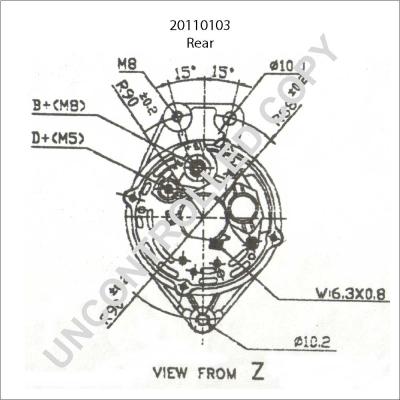 Prestolite Electric 20110103 - Alternator furqanavto.az