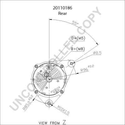 Prestolite Electric 20110186 - Alternator furqanavto.az